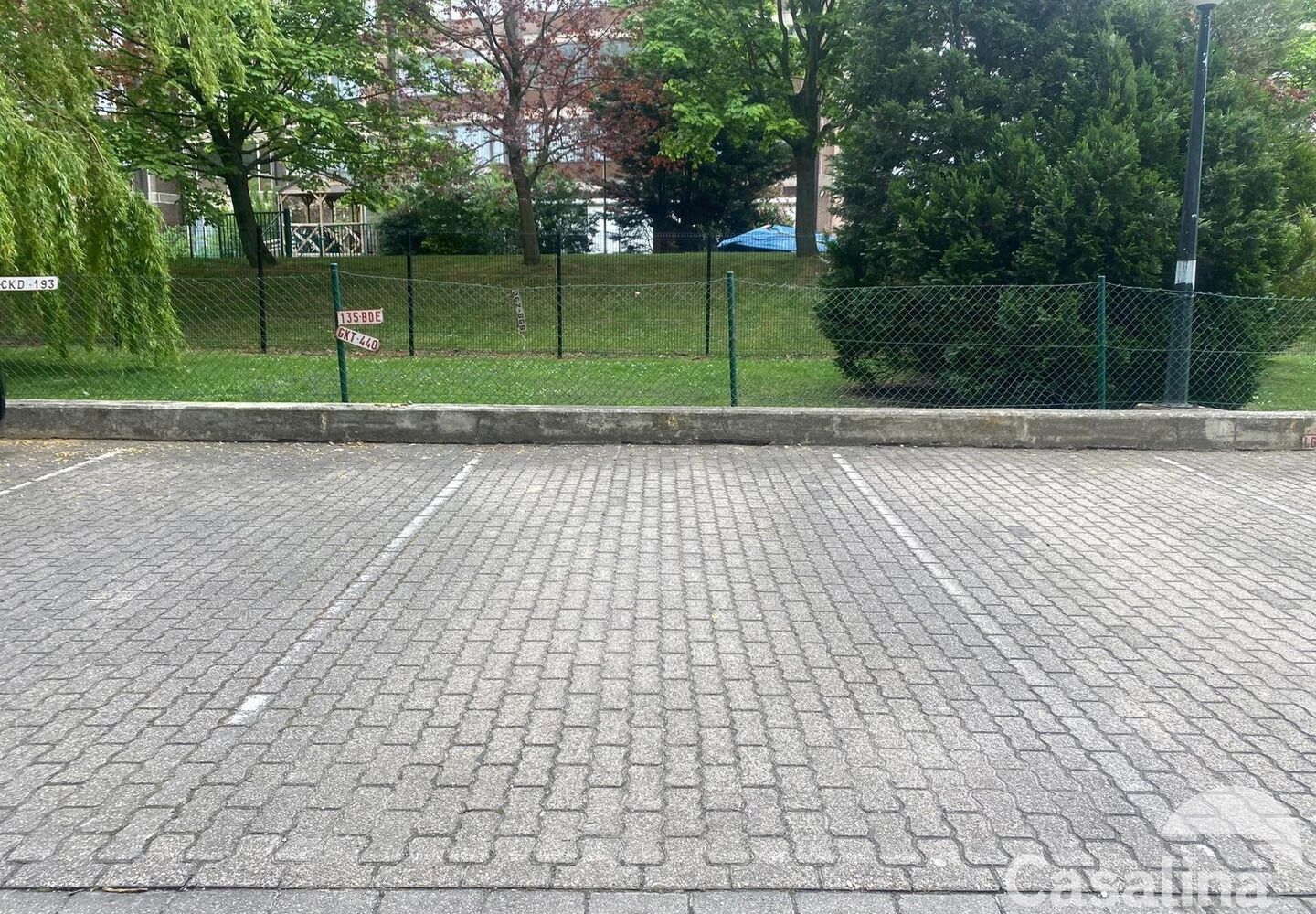 Parking extérieur à louer à Schaerbeek