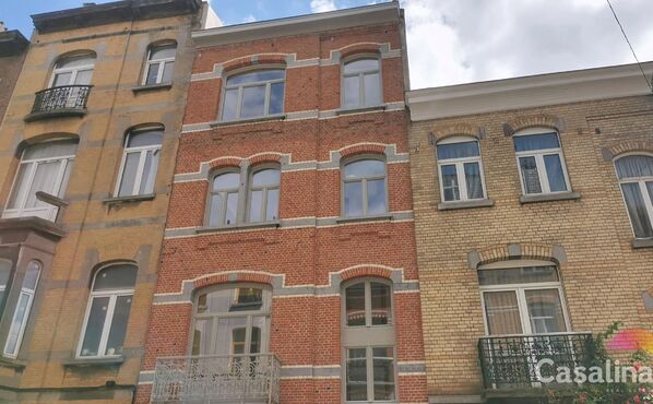 Gelijkvloerse verd. + tuin te koop in Schaarbeek