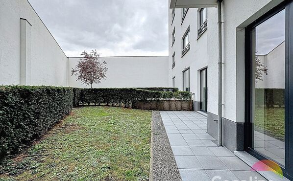 Rez-de-ch. avec jardin à vendre à Evere